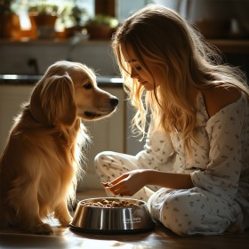 Tigela Kruger Meier Lumnora para cães