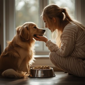 Tigela Kruger Meier Lumnora para cães