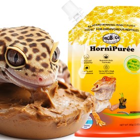 ProBugs HorniPuree 80g - complete dieet voedsel en vitamines in gel voor reptielen