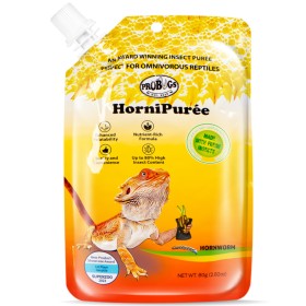 ProBugs HorniPuree 80g - dieta completa de alimento e vitaminas em gel para répteis