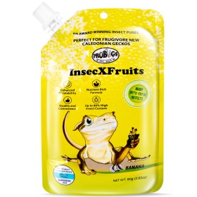 ProBugs InsecXFruits 80g - complete voeding en vitamines in gelvorm voor reptielen