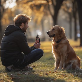 Kruger Meier Trenigo Elite - trainingshalsband voor honden