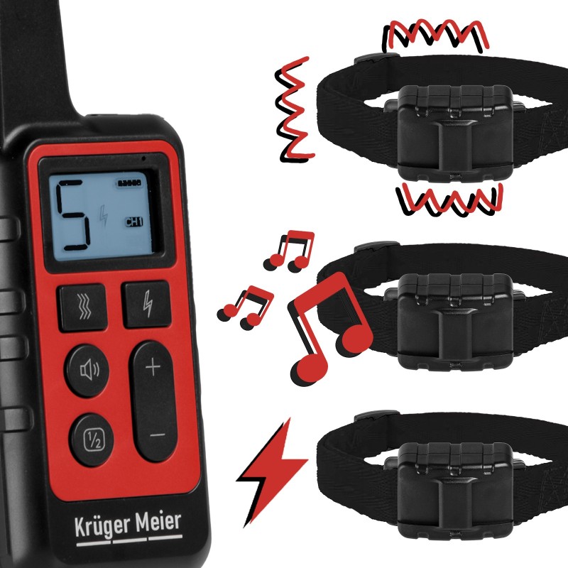 Kruger Meier Trenigo Elite - trainingshalsband voor honden