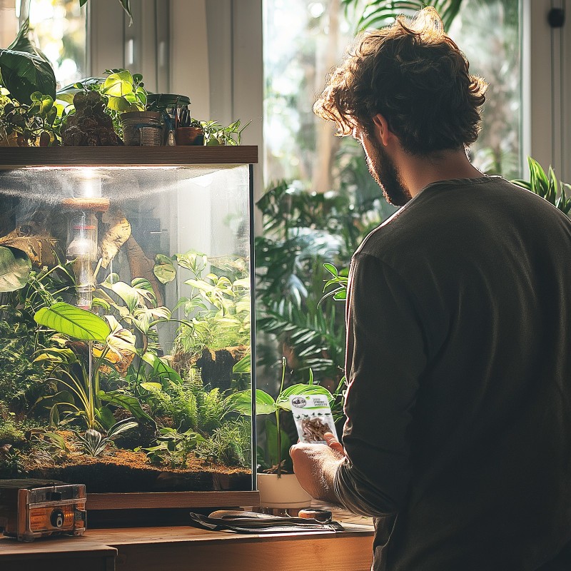 ProBugs Eco-Fresh Riceworm 15g - Karmówka dla Zwierząt