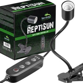 Teraristická lampa ReptiSun s časovačom