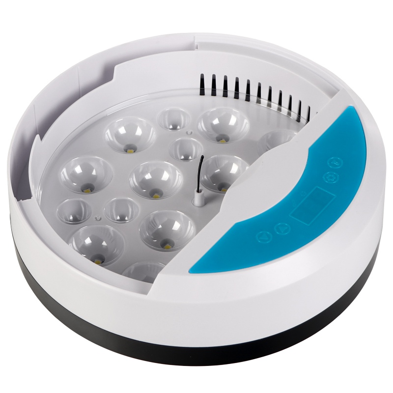 LED-Inkubator HFM Thermo 9 für 9 Eier mit Thermostat