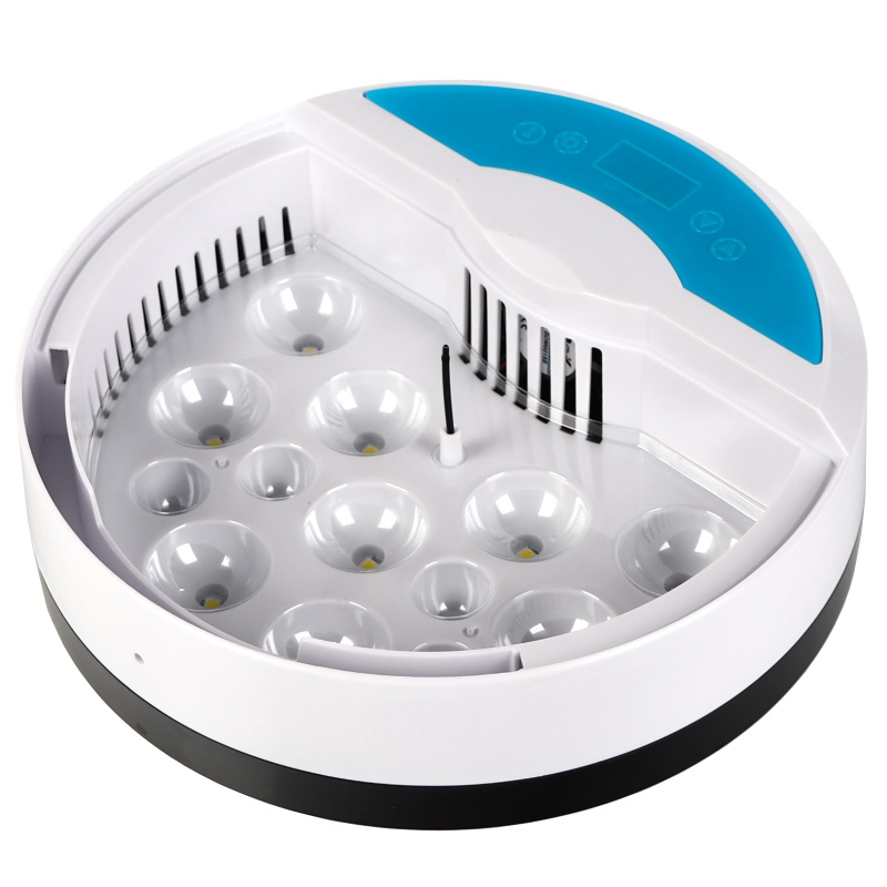 LED-Inkubator HFM Thermo 9 für 9 Eier mit Thermostat